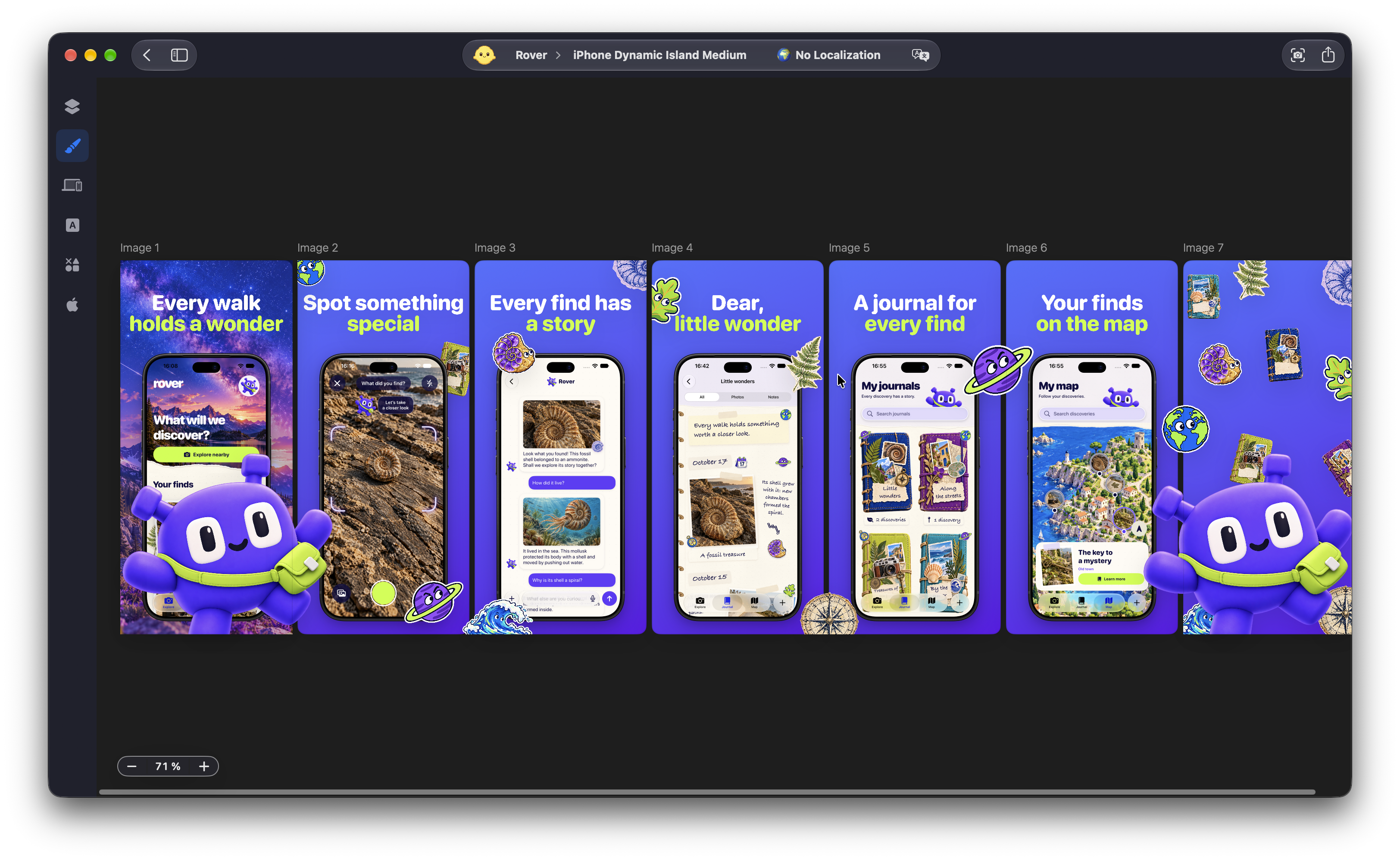 Apple App Store Screenshots - iOS - Design